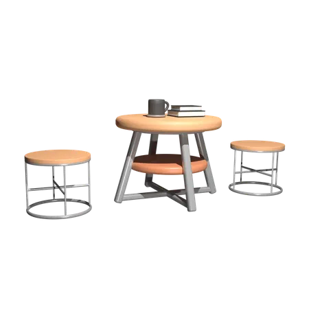 Coffee Table  3D Icon