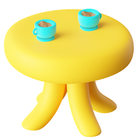 Coffee Table  3D Icon