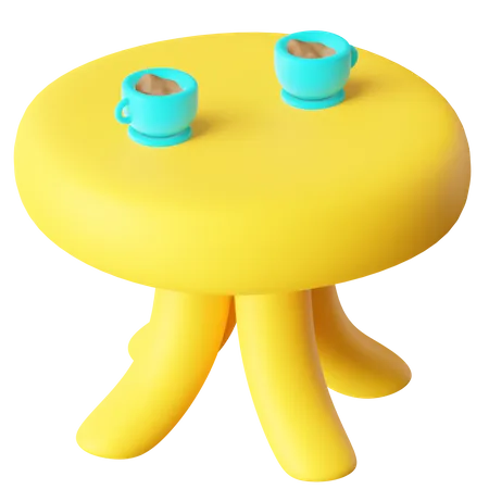 Coffee Table  3D Icon