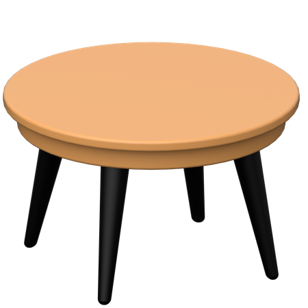 Coffee Table  3D Icon