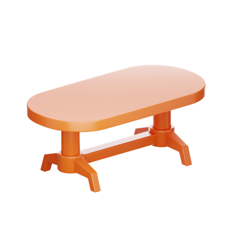 Coffee Table  3D Icon