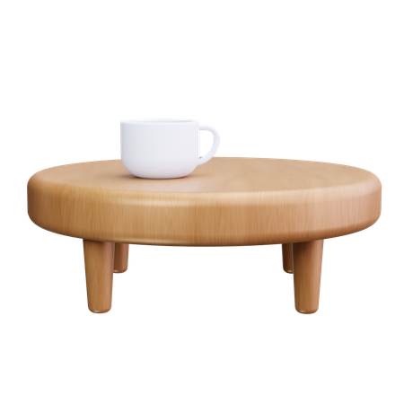 Coffee Table  3D Icon