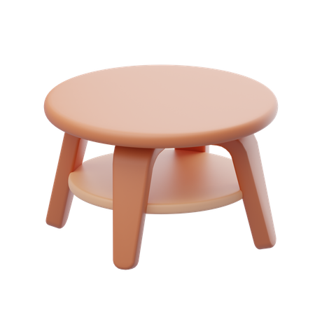 Coffee Table  3D Icon