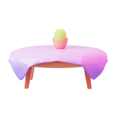 Coffee Table  3D Icon