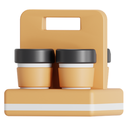 Coffee takeaway  3D Icon