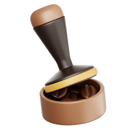 Coffee Tamping Stand  3D Icon