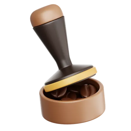 Coffee Tamping Stand  3D Icon