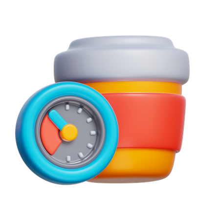 Coffee Time  3D Icon