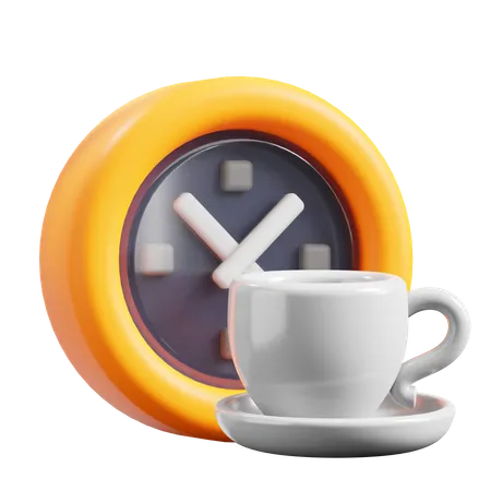 Coffee Time  3D Icon