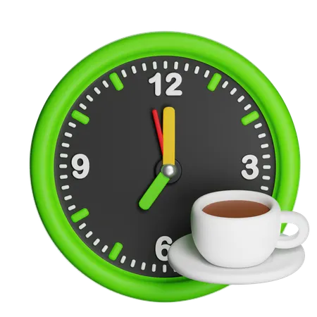Coffee Time  3D Icon