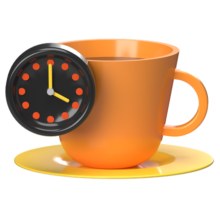 Coffee Time  3D Icon
