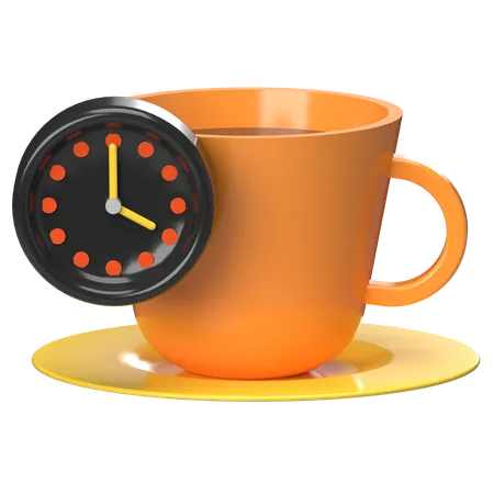 Coffee Time  3D Icon