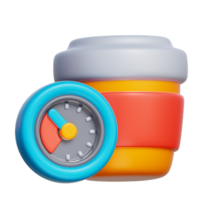 Coffee Time  3D Icon