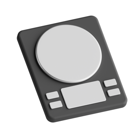 Coffee Weighing Scale 3D Icon