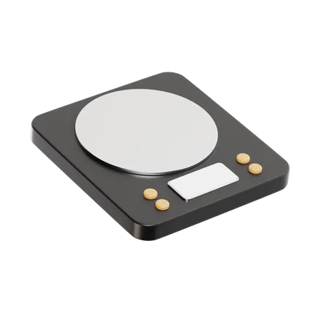 Coffee Weighing Scale  3D Icon