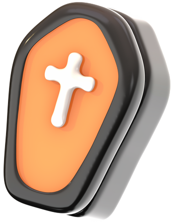 Coffin  3D Icon