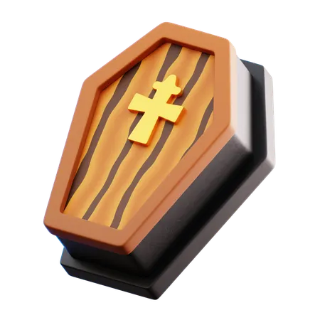 棺桶  3D Icon