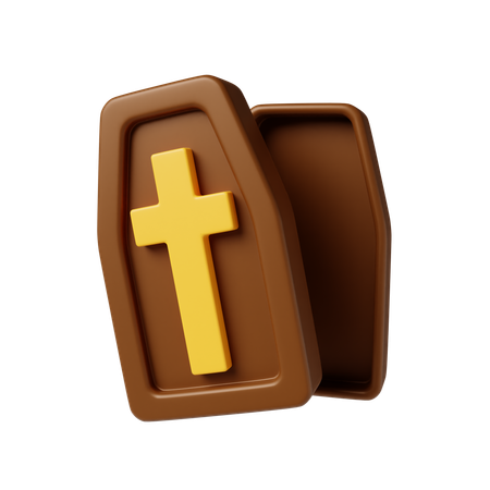 Coffin  3D Icon
