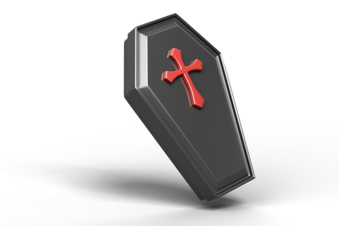 Coffin  3D Icon