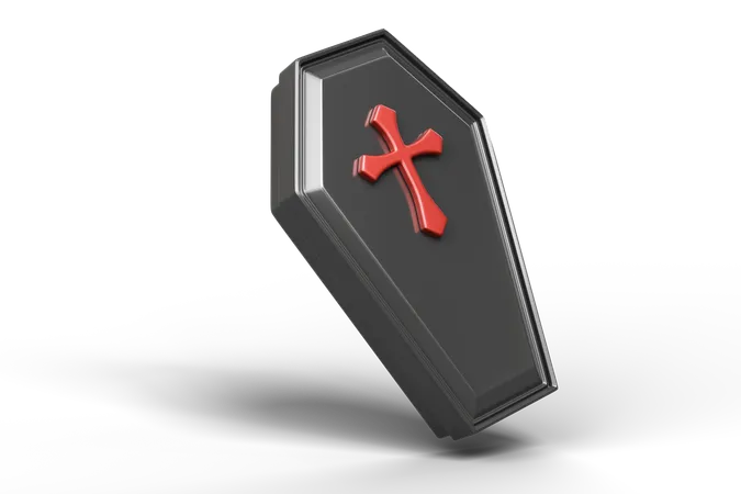 Coffin  3D Icon