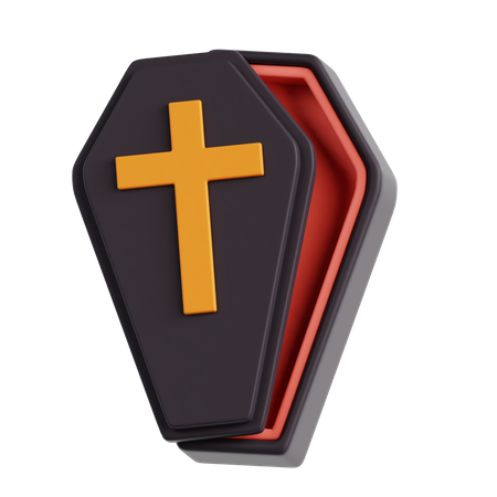 Coffin  3D Icon