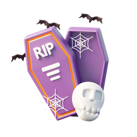 Coffin  3D Icon