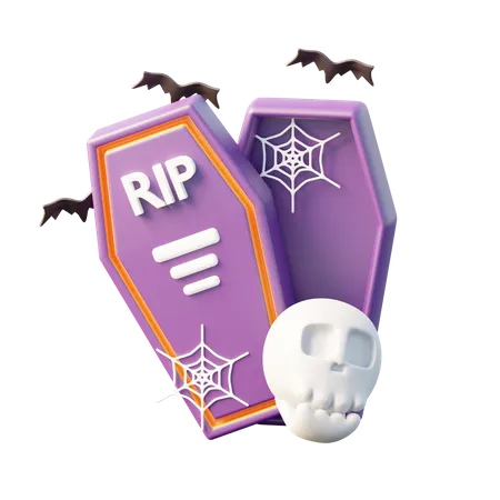 Coffin  3D Icon