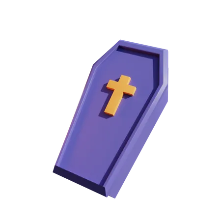 Coffin  3D Icon