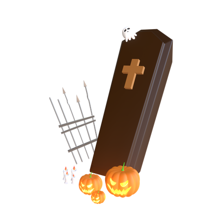 Coffin  3D Icon