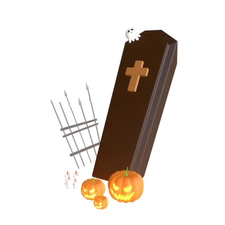 Coffin  3D Icon