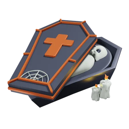 Coffin  3D Icon