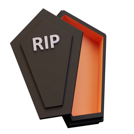 Coffin  3D Icon