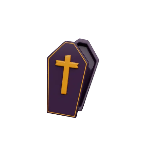 Coffin  3D Icon