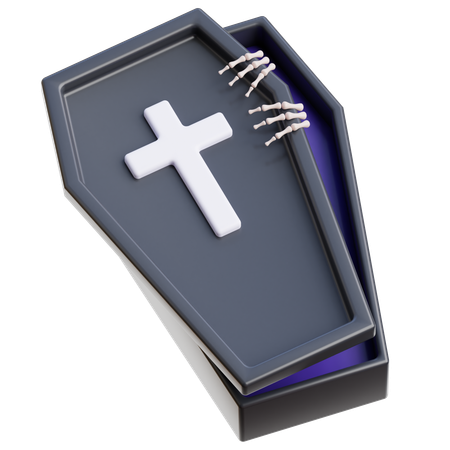 Coffin  3D Icon