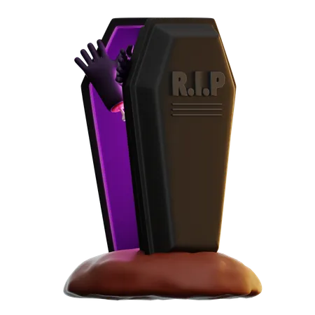 Coffin  3D Icon