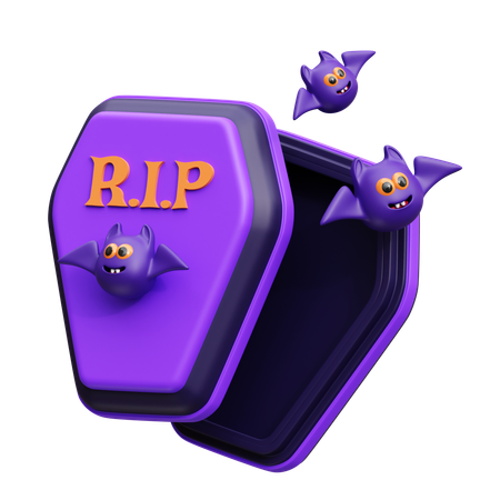 Coffin  3D Icon