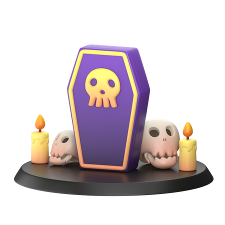 Coffin  3D Icon