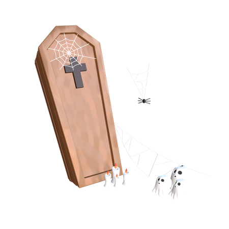 Coffin  3D Icon