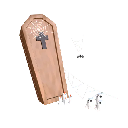 Coffin  3D Icon