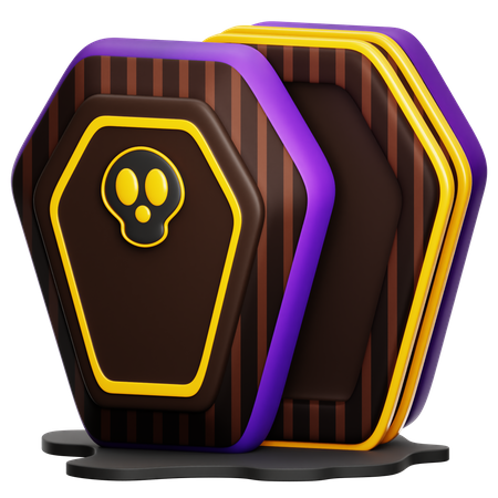 Coffin  3D Icon