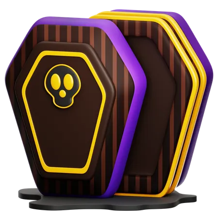 Coffin  3D Icon