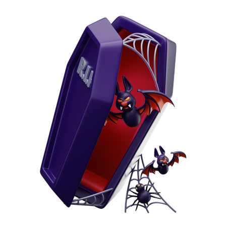 Coffin  3D Icon