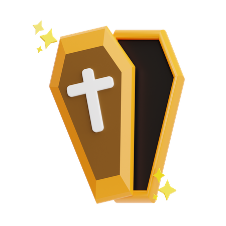 Coffin  3D Icon