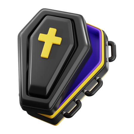 Coffin  3D Icon