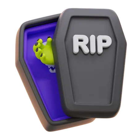 Coffin  3D Icon