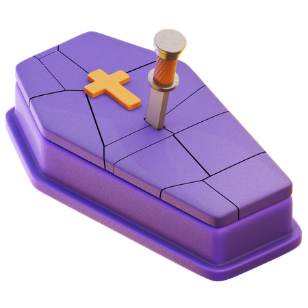 Coffin  3D Icon