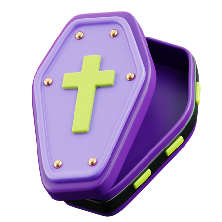 Coffin  3D Icon