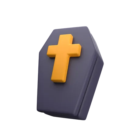 Coffin  3D Icon