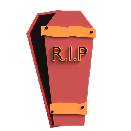 Coffin  3D Icon