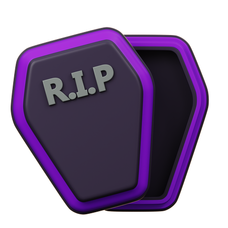 Coffin  3D Icon